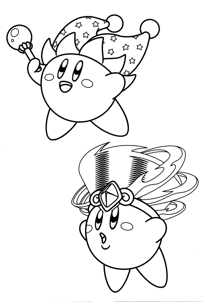 Coloring Pages Toddlers
 Kirby Fight Coloring Pages