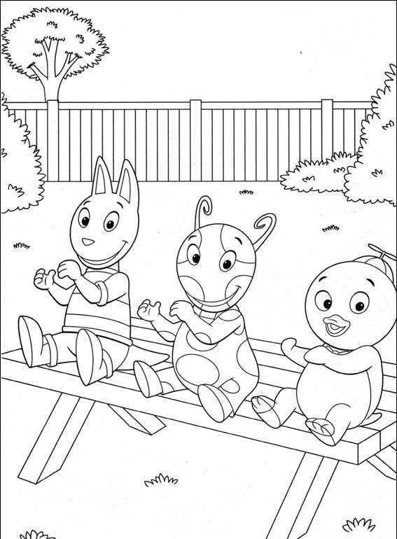 Coloring Sheet Printables
 Free Printable Backyardigans Coloring Pages For Kids