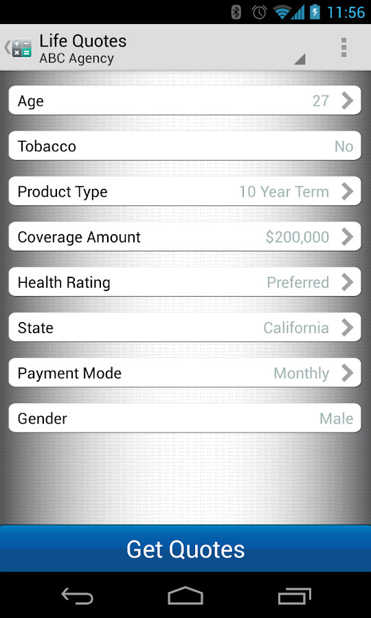 Compare Life Insurance Quotes
 Term Life Insurance Quotes Android Apps on Google Play
