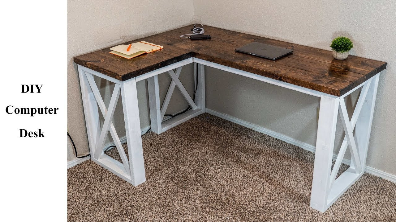 Computer Desk Plans DIY
 DIY puter Desk Under $100 Build It Better