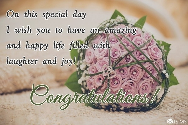 Congratulation On Marriage Quotes
 I know how happy you are with your new car Txts