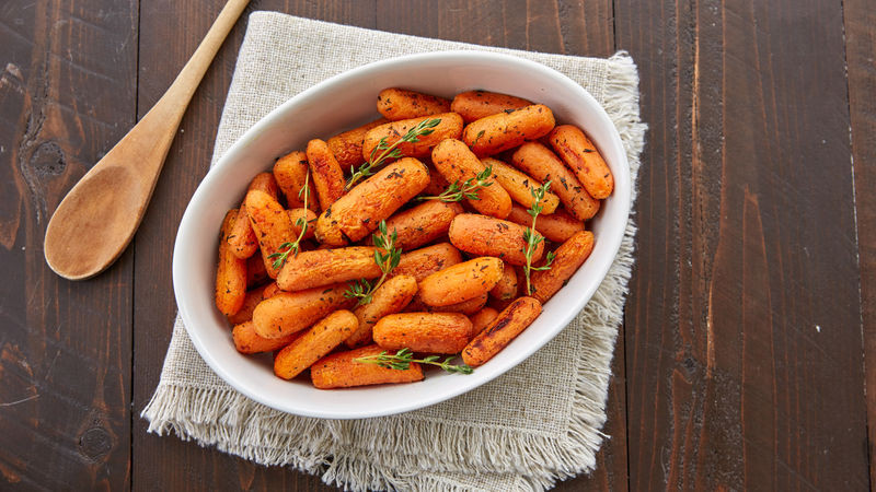 Cooked Baby Carrots Recipes
 Roasted Baby Carrots Recipe BettyCrocker