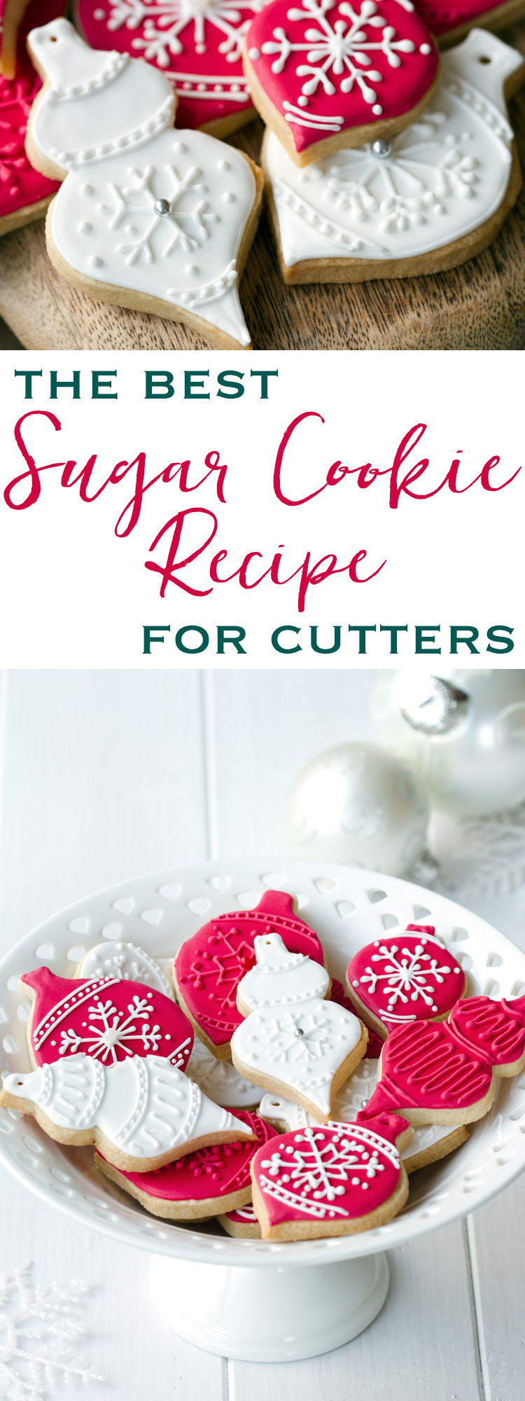 Cookie Cutter Sugar Cookies
 Sugar Cookie Recipe the perfect recipe for cookie cutters