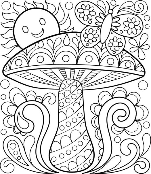 Cool Adult Coloring Books
 Free Adult Coloring Pages Detailed Printable Coloring