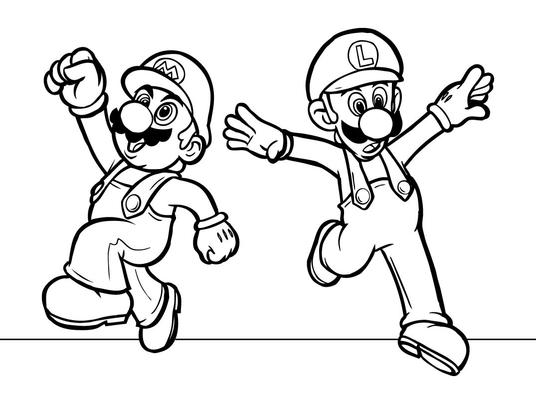 Cool Coloring Pages For Kids
 Super Mario Coloring Pages Free Printable Coloring Pages