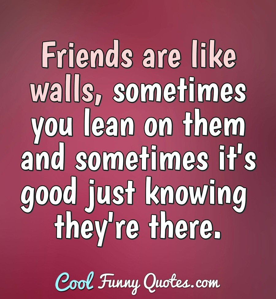 Cool Friendship Quotes
 Friend Quotes Cool Funny Quotes