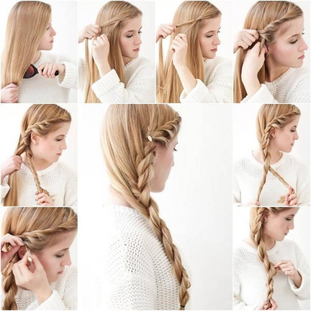 Cool Hairstyles Step By Step
 15 Pretty And Easy To Make Hairstyle Tutorials