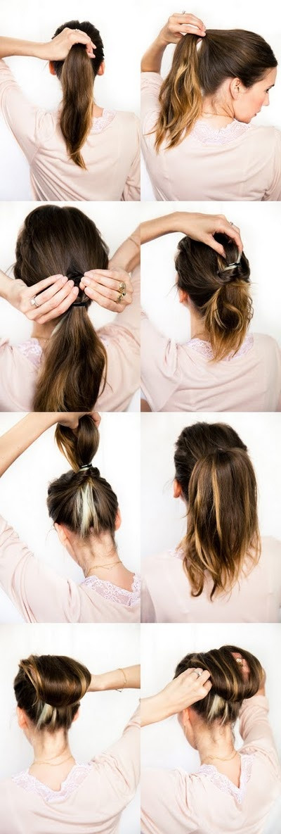 Cool Hairstyles Step By Step
 7 Easy Step by Step Hair Tutorials for Beginners Pretty