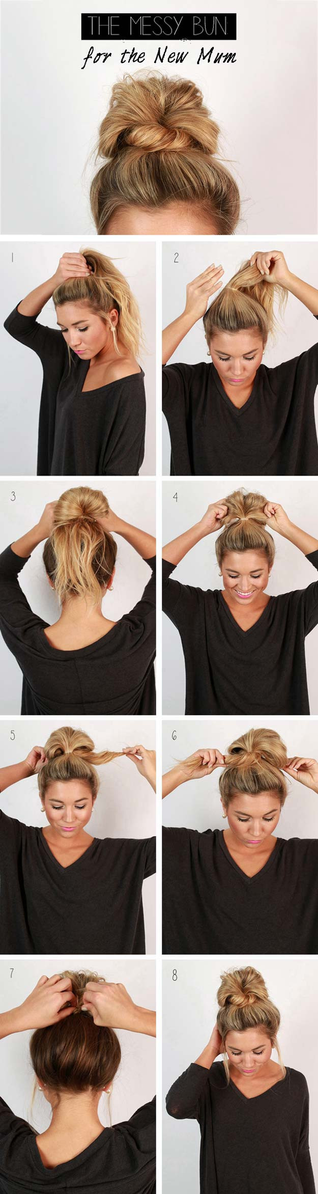 Cool Hairstyles Step By Step
 41 DIY Cool Easy Hairstyles That Real People Can Actually
