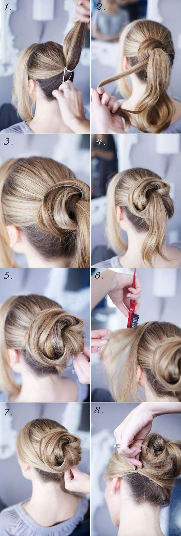Cool Hairstyles Step By Step
 awesome Cool and Easy Party Hairstyle Step By Step for