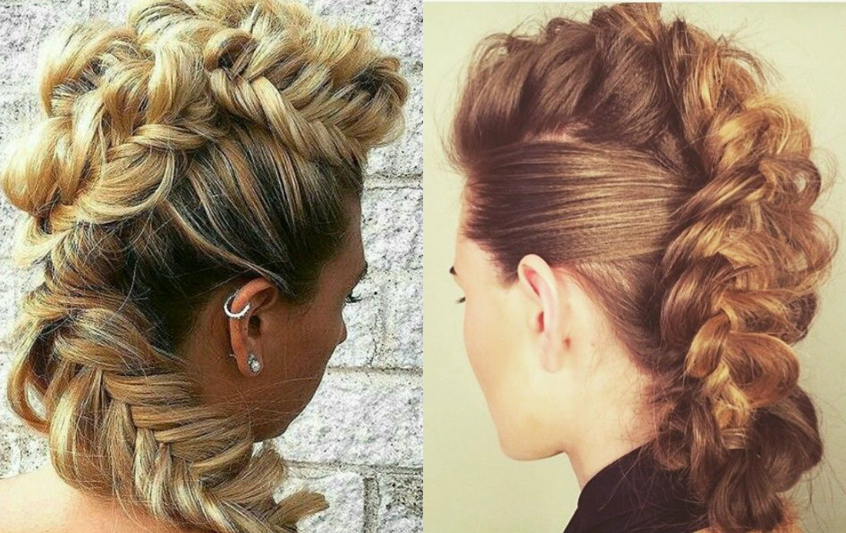 Cool Hairstyles To Do
 Expressive Women Braided Mohawk Hairstyles