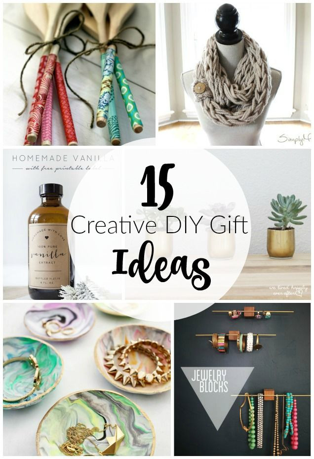 Cool Holiday Gift Ideas
 15 Creative DIY Gift Ideas