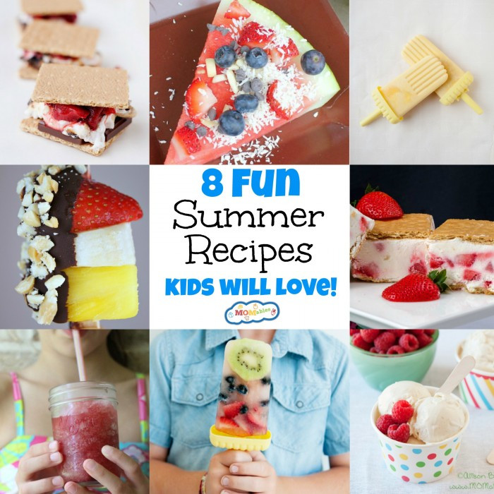 Cool Recipes For Kids
 8 Fun Summer Recipes Kids Will Love MOMables Good