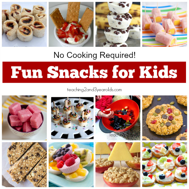 Cool Recipes For Kids
 No Cook Snack Ideas