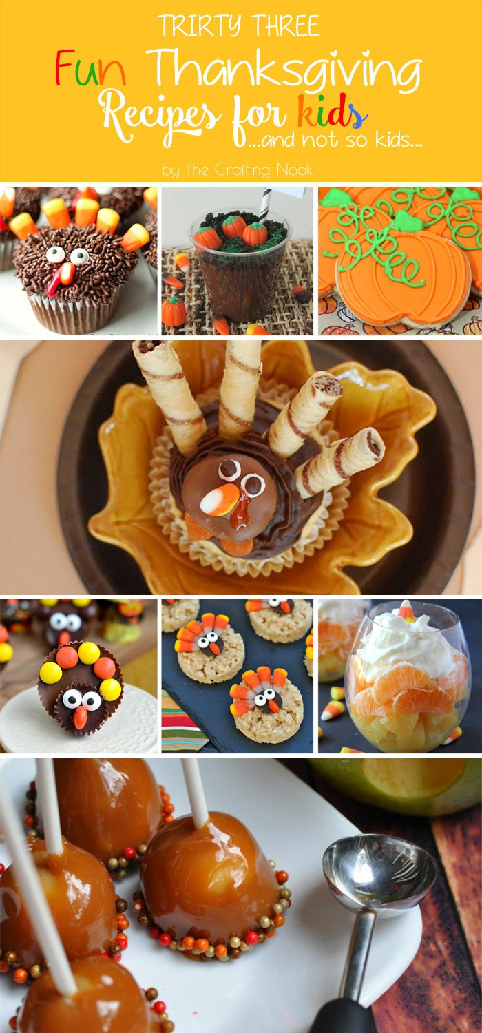 Cool Recipes For Kids
 33 Fun Thanksgiving Recipes for Kids And not so Kids