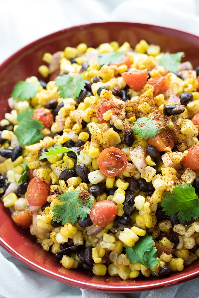Corn And Black Bean Salad
 Mexican Corn and Black Bean Salad The Salty Marshmallow