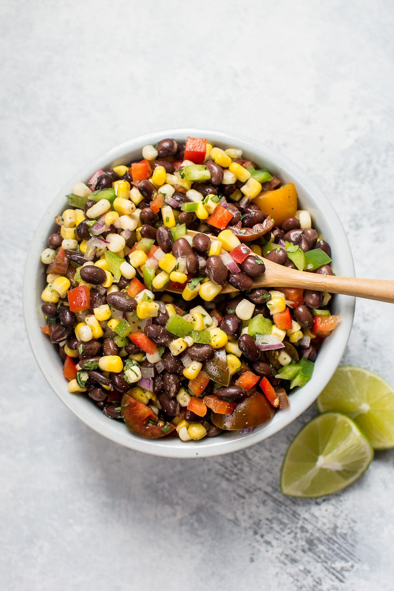Corn And Black Bean Salad
 Corn and Black Bean Salad • Salt & Lavender