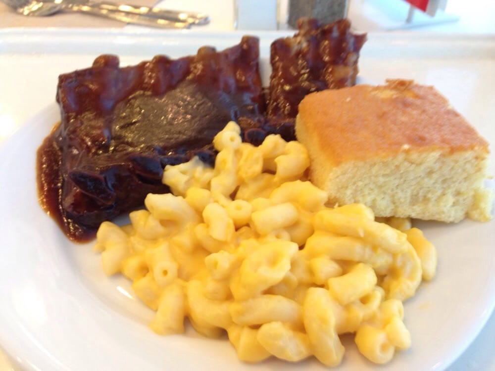 Cornbread Mac And Cheese
 Baby back ribs with Mac and cheese and cornbread Yelp