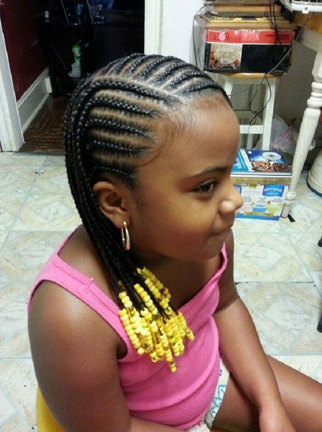 Cornrows Hairstyles Kids
 Little Girl Natural Hairstyles Cornrow