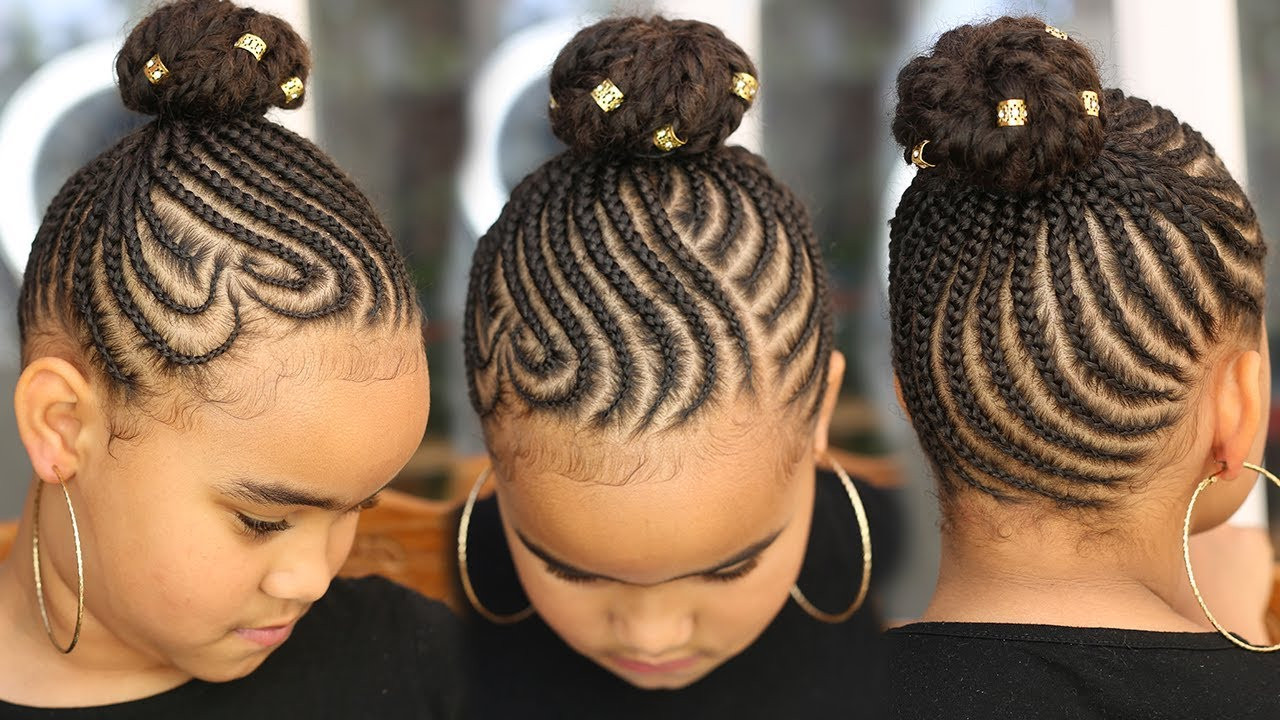 Cornrows Hairstyles Kids
 Super Cute Back To School Cornrows Kids Natural Hair