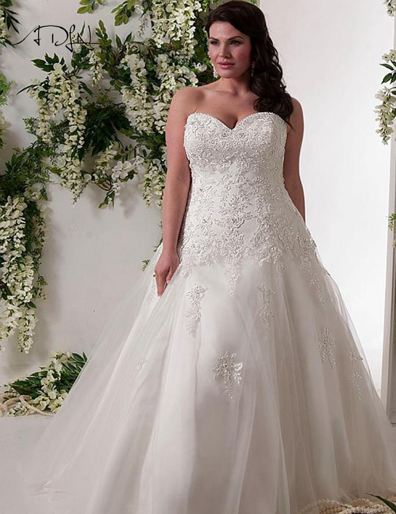 Corset Wedding Dress
 Luxurious Corset Plus Size Mermaid Wedding Dress 2017