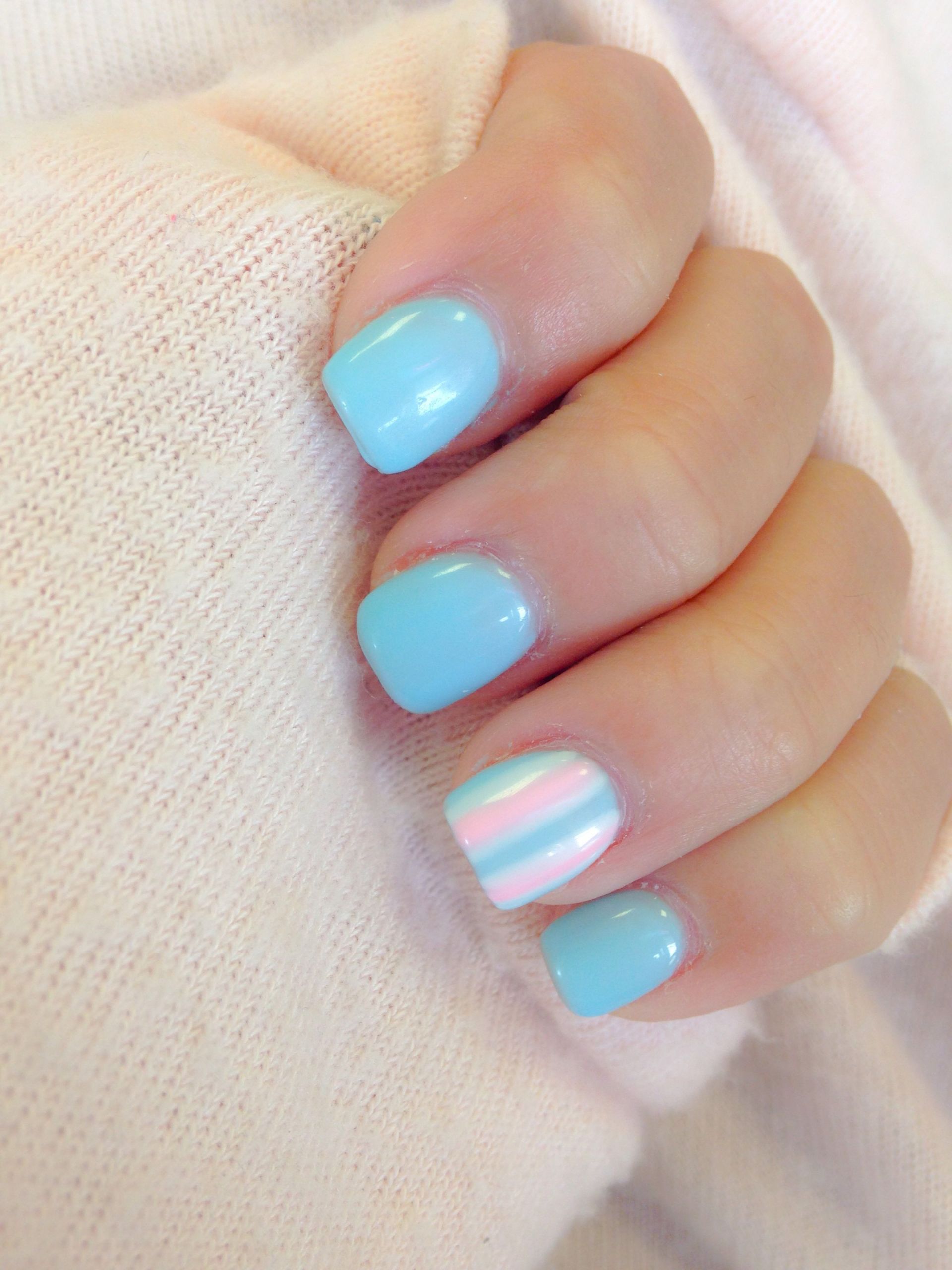 Cotton Candy Nail Designs
 cotton candy nails