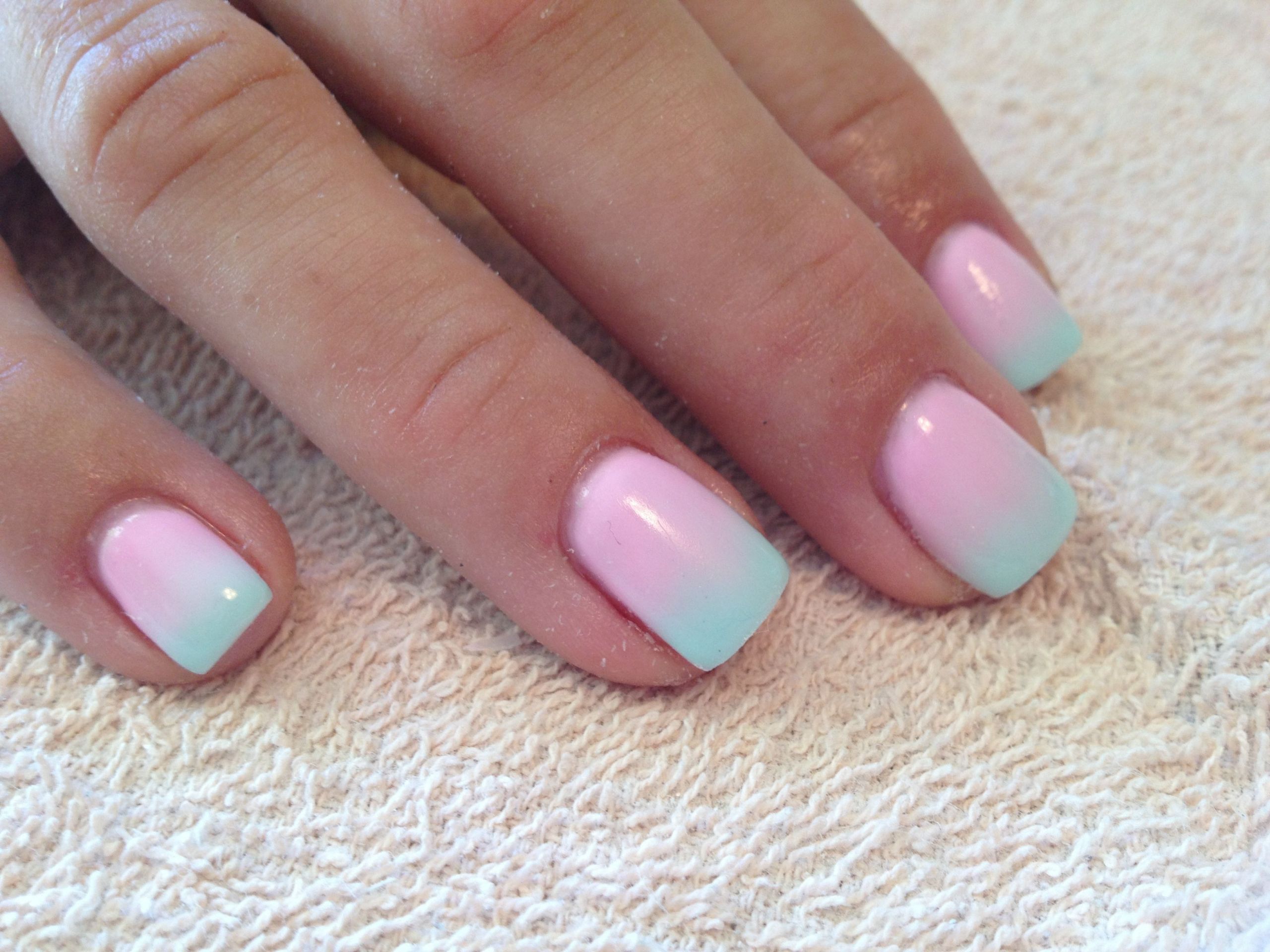 Cotton Candy Nail Designs
 Cotton candy nails