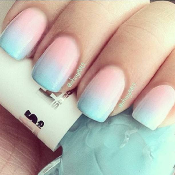 Cotton Candy Nail Designs
 Reader Request How to Get the Ombre Nail Effect