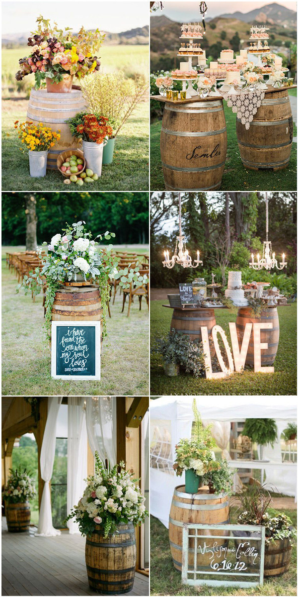 Country Themed Wedding Ideas
 Top 5 Rustic Bohemian Chic Wedding Color Palettes We