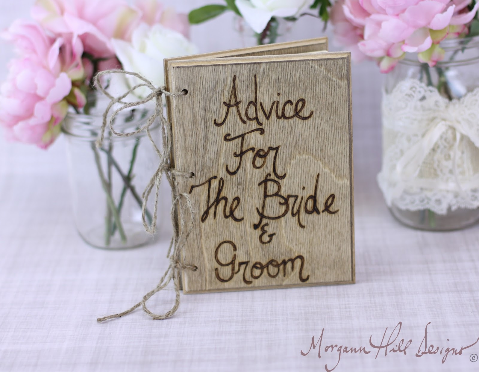 Country Wedding Guest Book Ideas
 Morgann Hill Designs Rustic Guest Book Barn Country