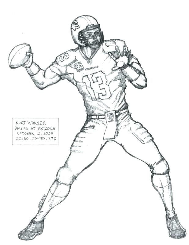 Cowboys Football Coloring Pages
 Football Drawing Image at GetDrawings