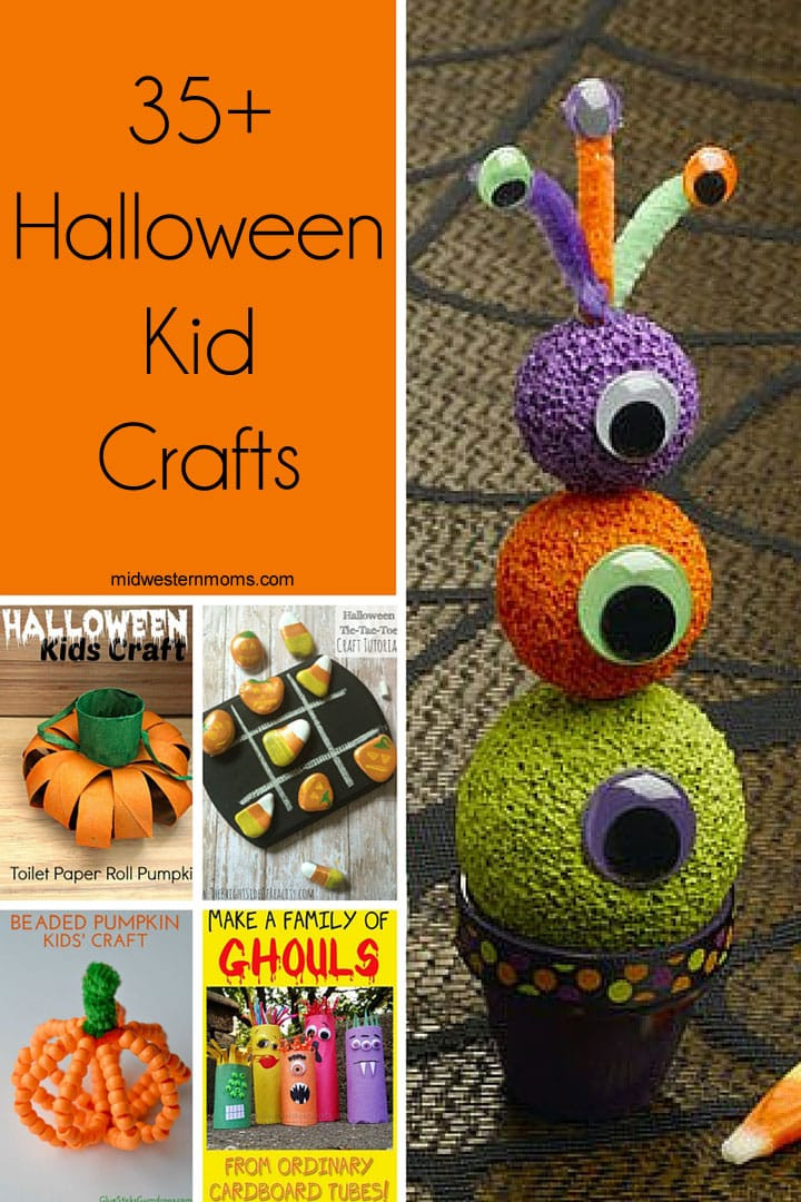 Craft Activities For Toddlers
 35 Halloween Kid Crafts
