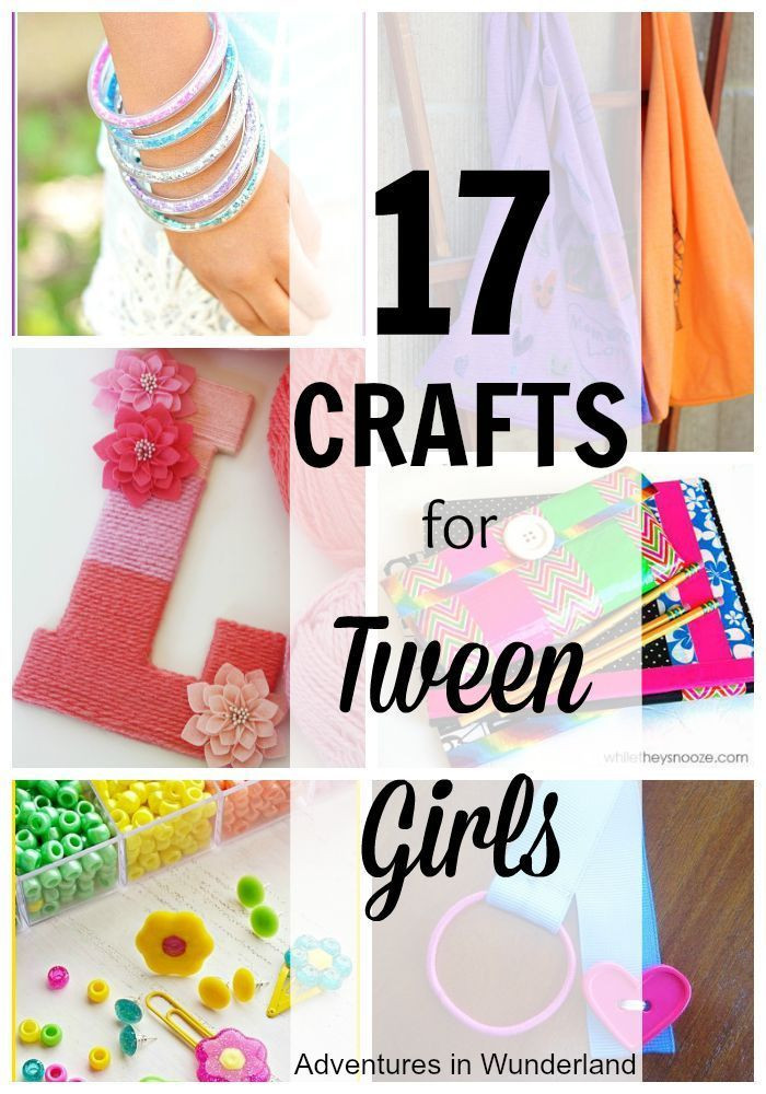 Craft Gift Ideas For Girls
 17 Crafts for Tween Girls
