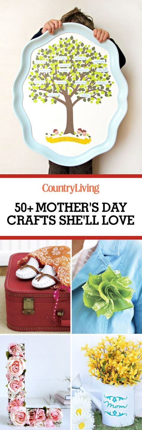 Craft Gift Ideas For Mom
 53 DIY Mother s Day Crafts Easy Homemade Gifts for