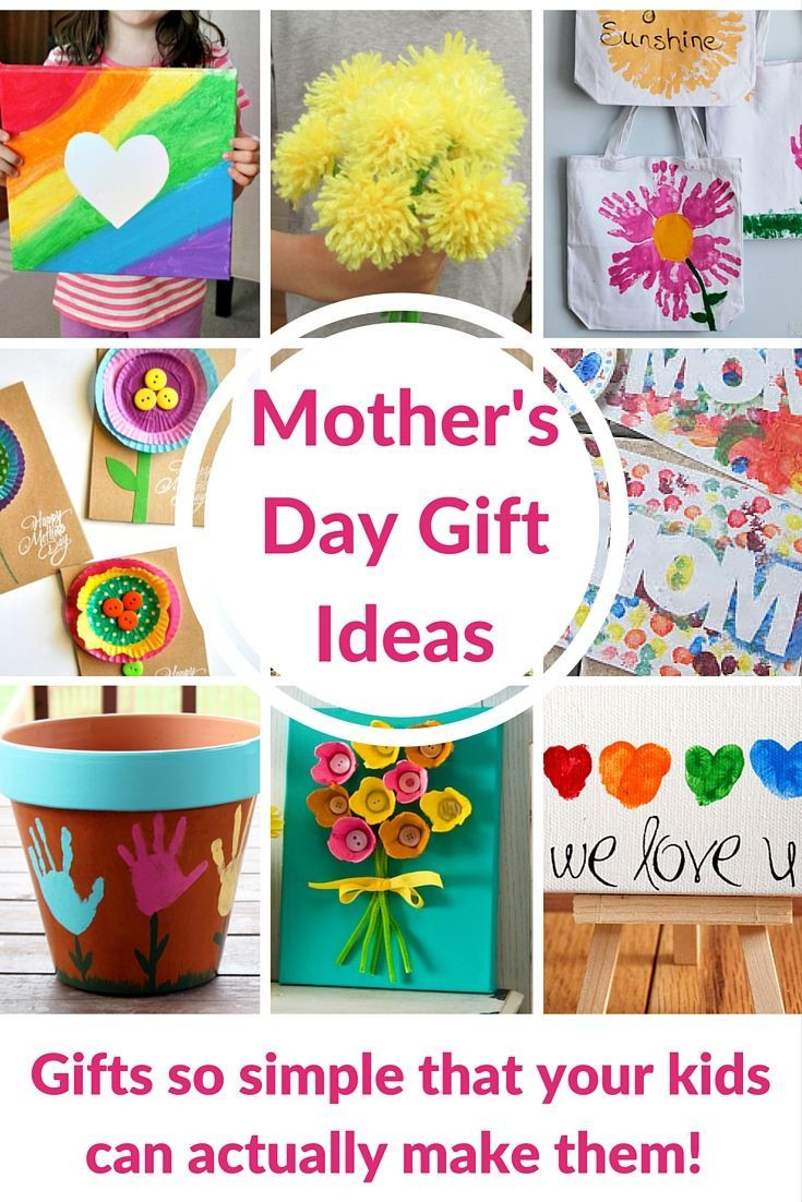 Craft Gift Ideas For Mom
 Mother s Day Gift Ideas for Kids these are DIY crafts