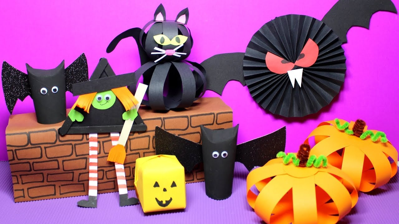 Craft Ideas For Children
 Easy Halloween Crafts for Kids