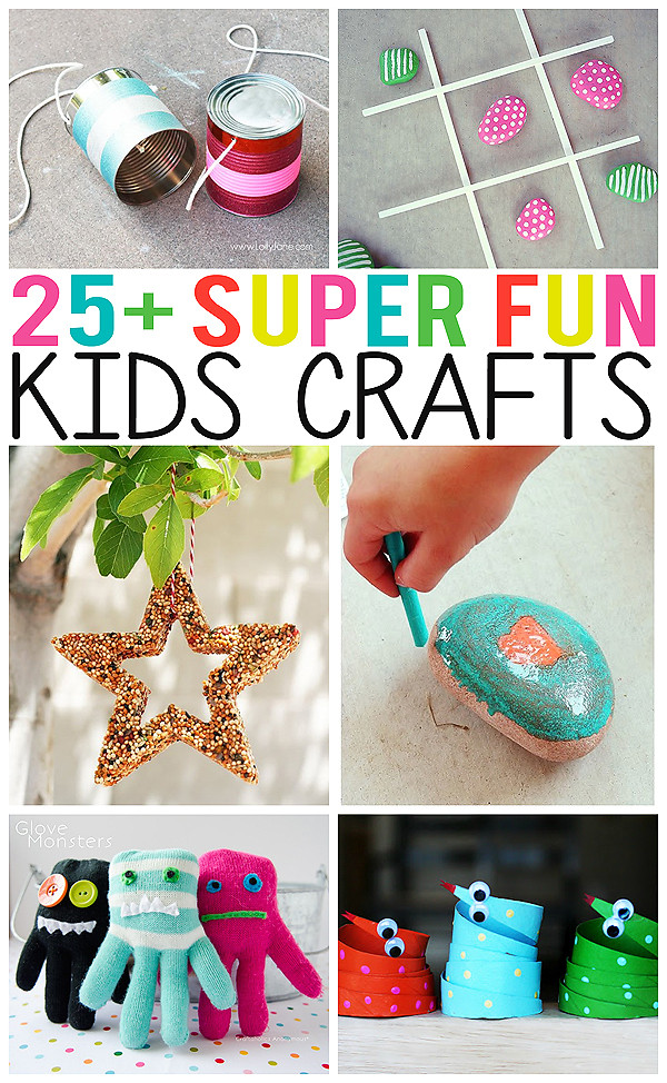 Craft Ideas For Children
 25 Super Fun Kids Crafts Eighteen25