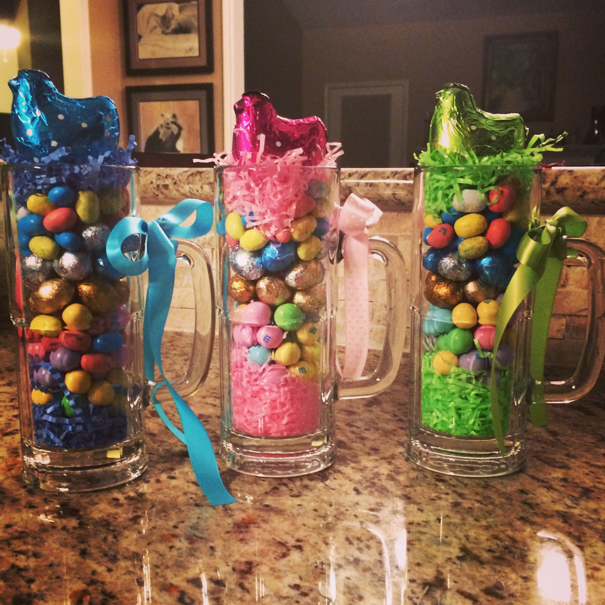 Craft Parties For Adults
 Grown Up "Easter Basket " great Spring party favors for