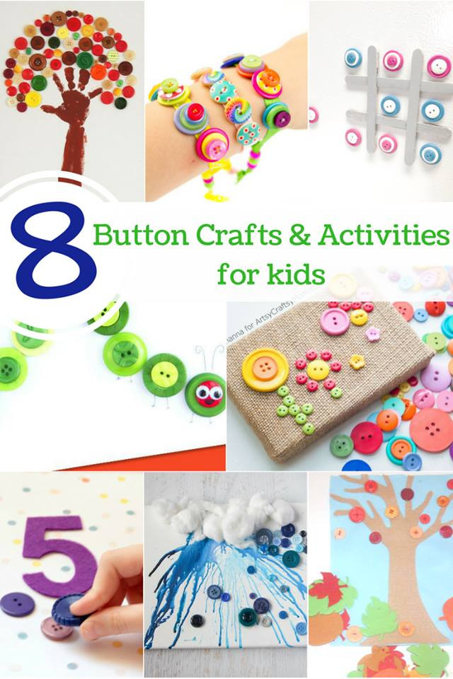 Crafts To Make For Kids
 DIY Burlap Button Flower Garden Wall Art Artsy Craftsy Mom