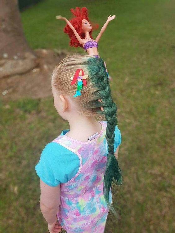 Crazy Hairstyles For Little Girls
 11 Crazy Hair Day Tutorials For Girls hot or not  – Tip