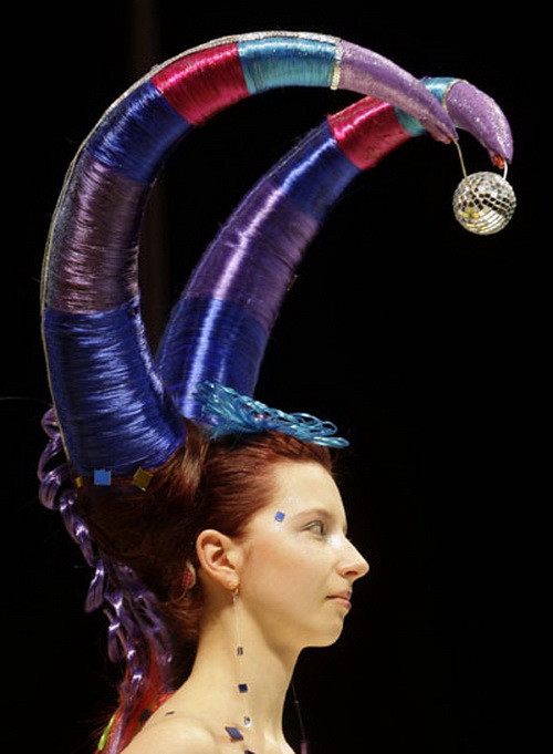 Crazy Hairstyles For Women
 Somethin Odd Strange and Weird Hairstyles