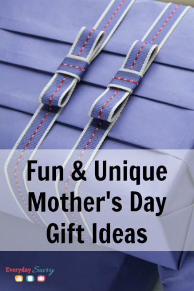 Creative Mother'S Day Gift Ideas
 Fun & Unique Mother s Day Gift Ideas Everyday Savvy