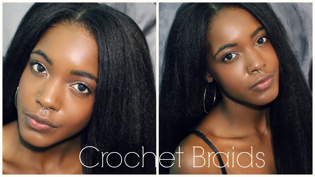 Crochet Braids Straight Hairstyles
 How To Easy Natural Looking Vixen Crochet Braids How To