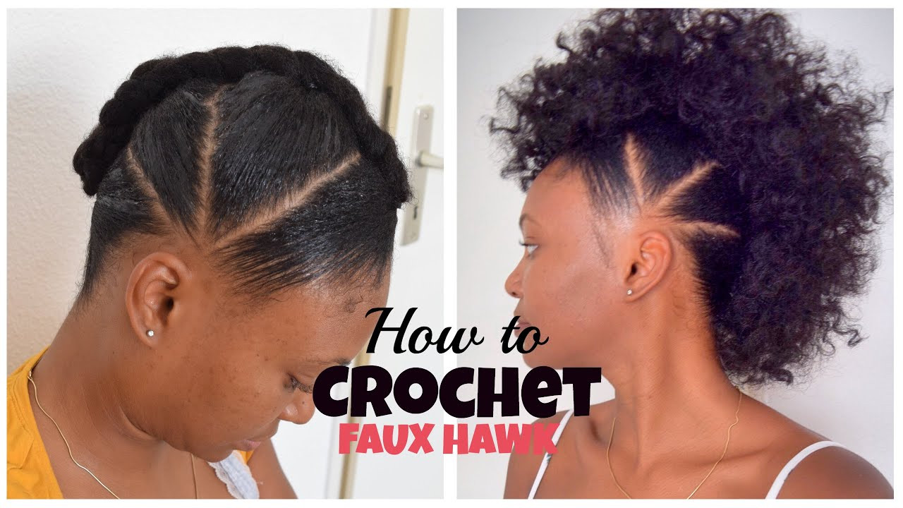 Crochet Mohawk Hairstyles
 How TO Crochet FAUX HAWK with OverTheTopHairCollection
