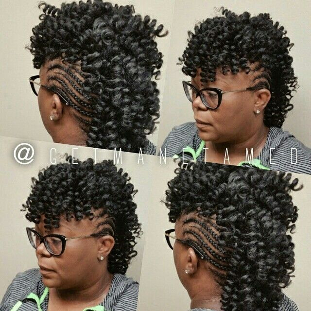 Crochet Mohawk Hairstyles
 1000 images about Crochet Braids on Pinterest