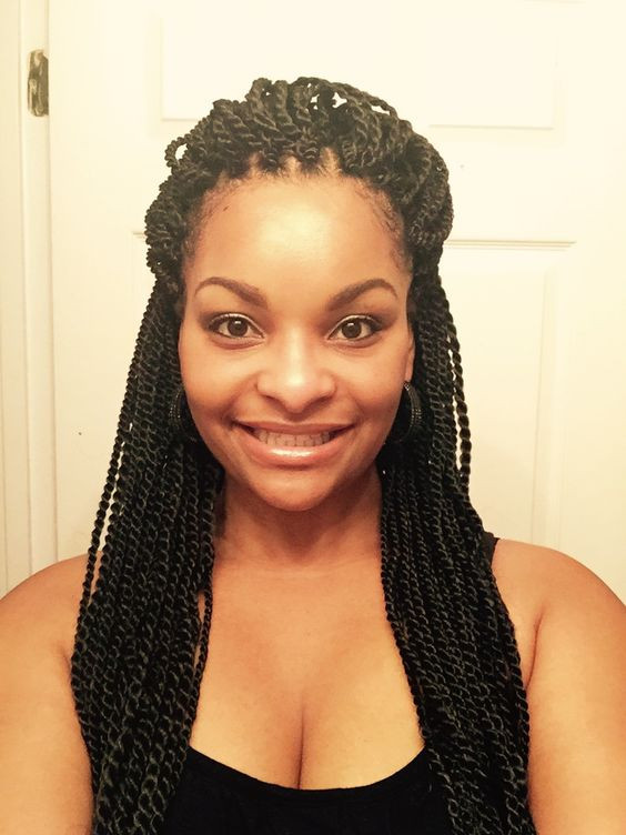 Crochet Senegalese Twist Hairstyles
 Senegalese twists Twists and Crochet on Pinterest