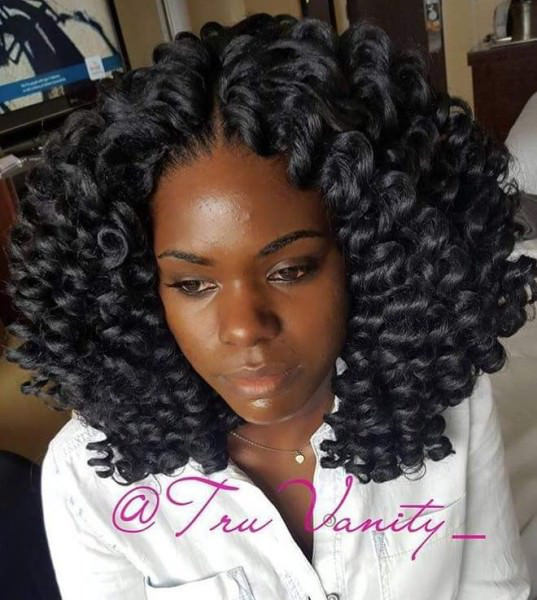 Crochet Weave Hairstyles
 This Crochet Style Is Point truvanity Black Hair