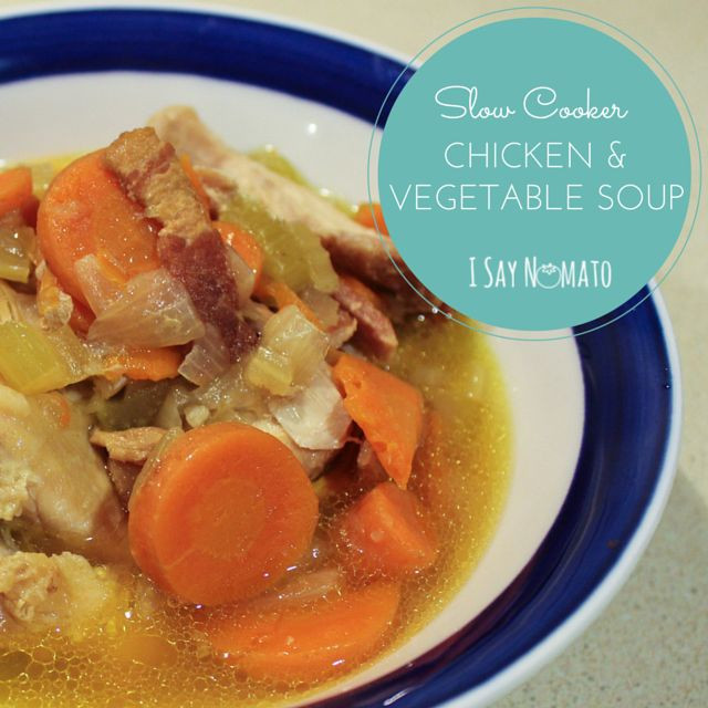 Crockpot Chicken And Vegetable Soup
 Slow Cooker Chicken and Ve able Soup