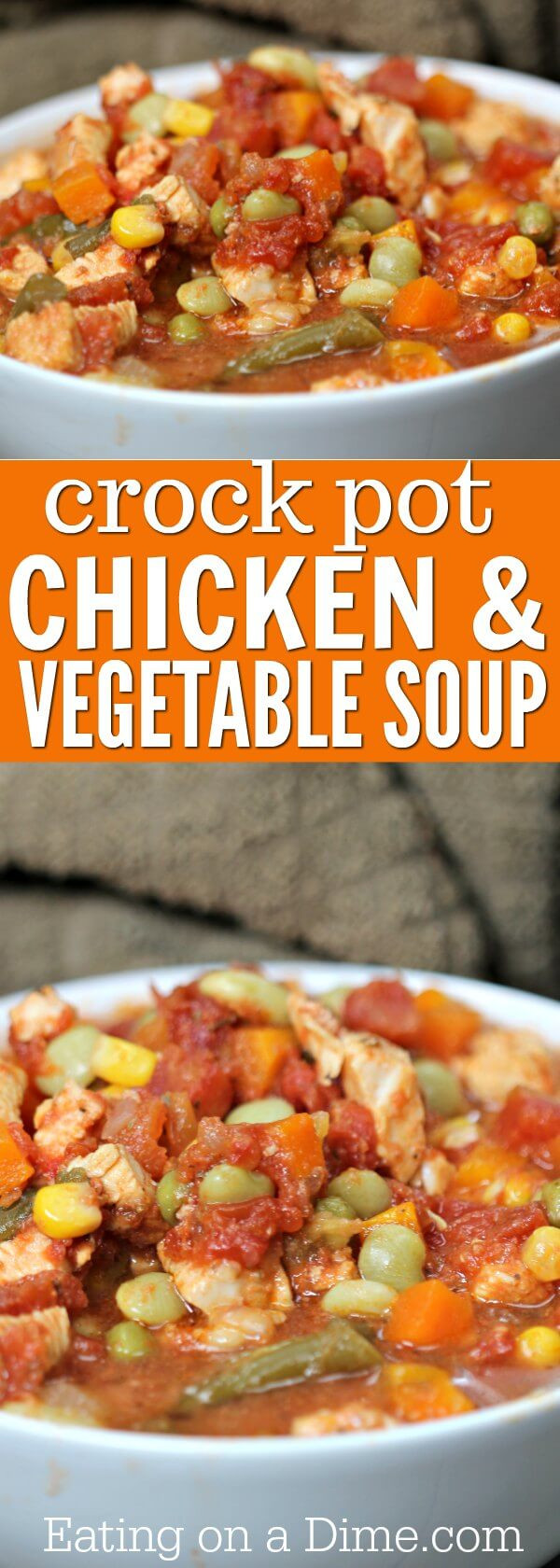 Crockpot Chicken And Vegetable Soup
 Crockpot Chicken Ve able Soup Recipe Slow Cooker