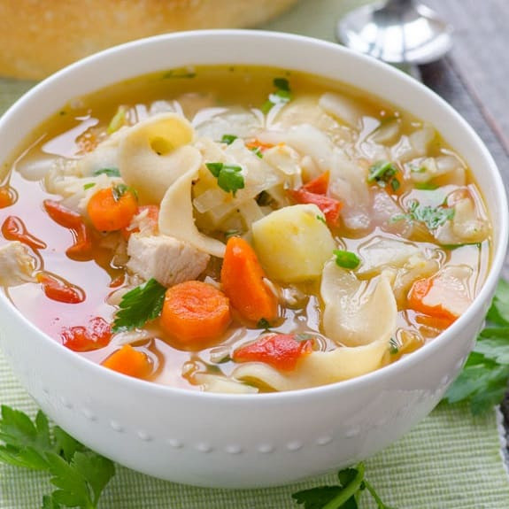 Crockpot Chicken And Vegetable Soup
 Easy Crock Pot Chicken Ve able Soup Recipe Magic Skillet